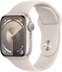 Apple Watch Series 8 41mm LTE Starlight Aluminum Case with Starlight S. Band S/M MNUX3