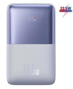 Павербанк Baseus 20000mAh Bipow Pro Digital Display PD 22.5W Purple PPBD030005