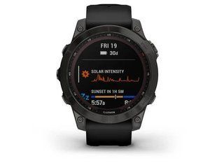 Garmin Fenix 7 Sapphire Solar Black DLC Titanium with Black Band 010-02540-34/35