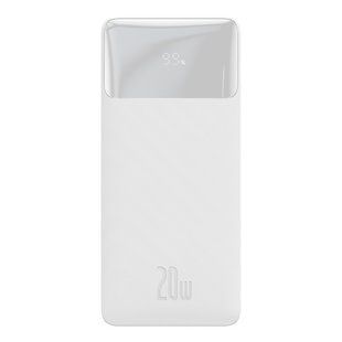 Павербанк Baseus 30000mAh Bipow Digital Display 20W White PPDML-N02