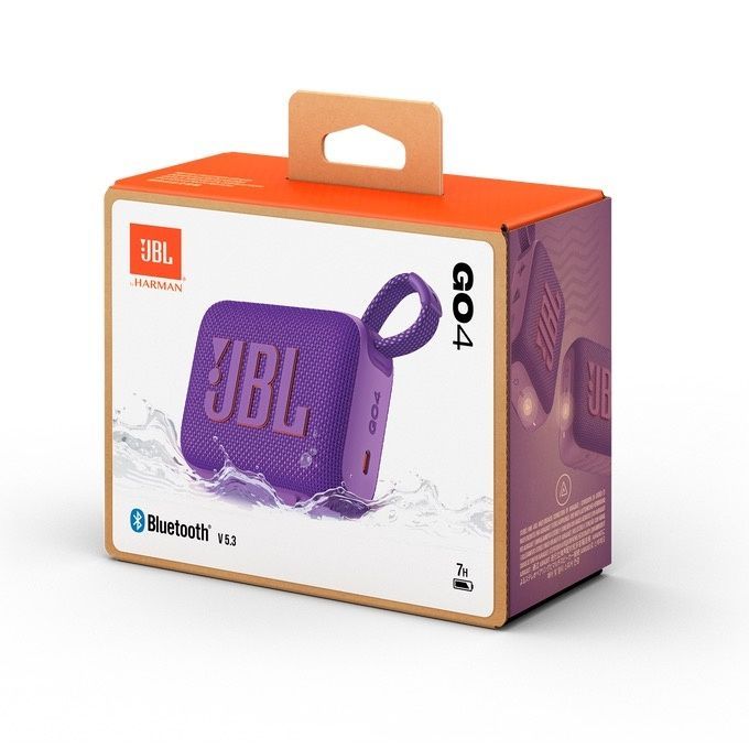 Портативна колонка JBL Go 4 Purple JBLGO4PUR