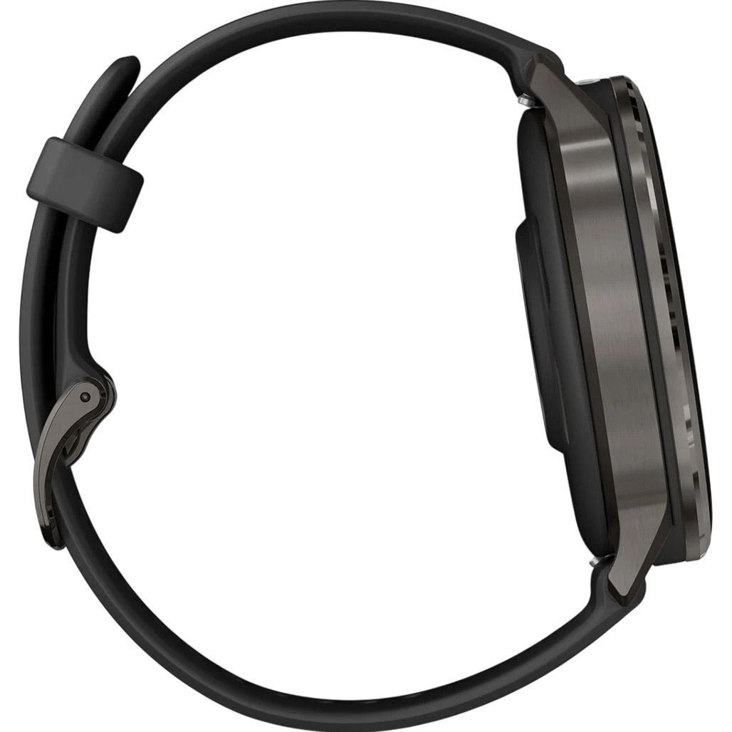 Garmin Venu 4 45 mm Slate with Black Silicone Band (010-03014-00)