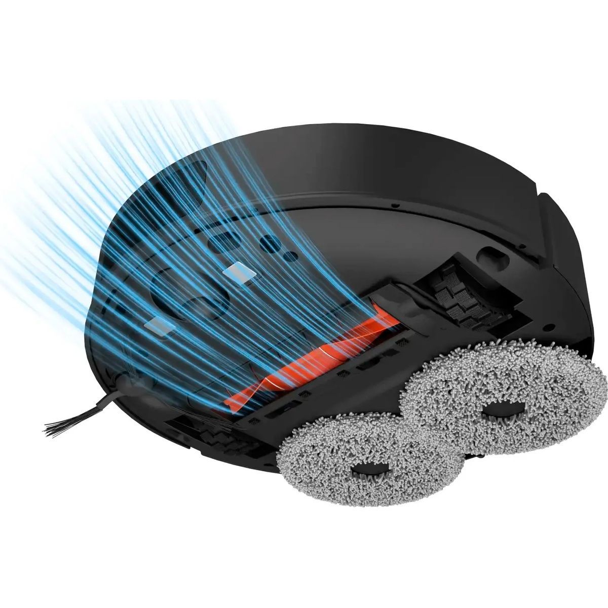 Робот-пилосос з вологим прибиранням Xiaomi Robot Vacuum S20+ Black