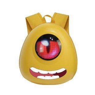 Рюкзак Sobi Pixel Eye SB9706 Yellow с LED экраном