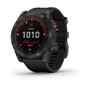 Garmin Fenix 7X Solar Slate Gray with Black Band 010-02541-00/01