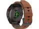 Смарт-годинник Garmin Fenix 8 Pro 47 mm AMOLED Carbon Gray DLC Chestnut Leather Band (010-03198-40)