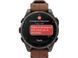 Смарт-годинник Garmin Fenix 8 Pro 47 mm AMOLED Carbon Gray DLC Chestnut Leather Band (010-03198-40)