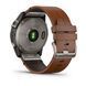 Garmin Fenix 7X Sapph Sol Titanium w/Chestnut Leather 010-02541-19