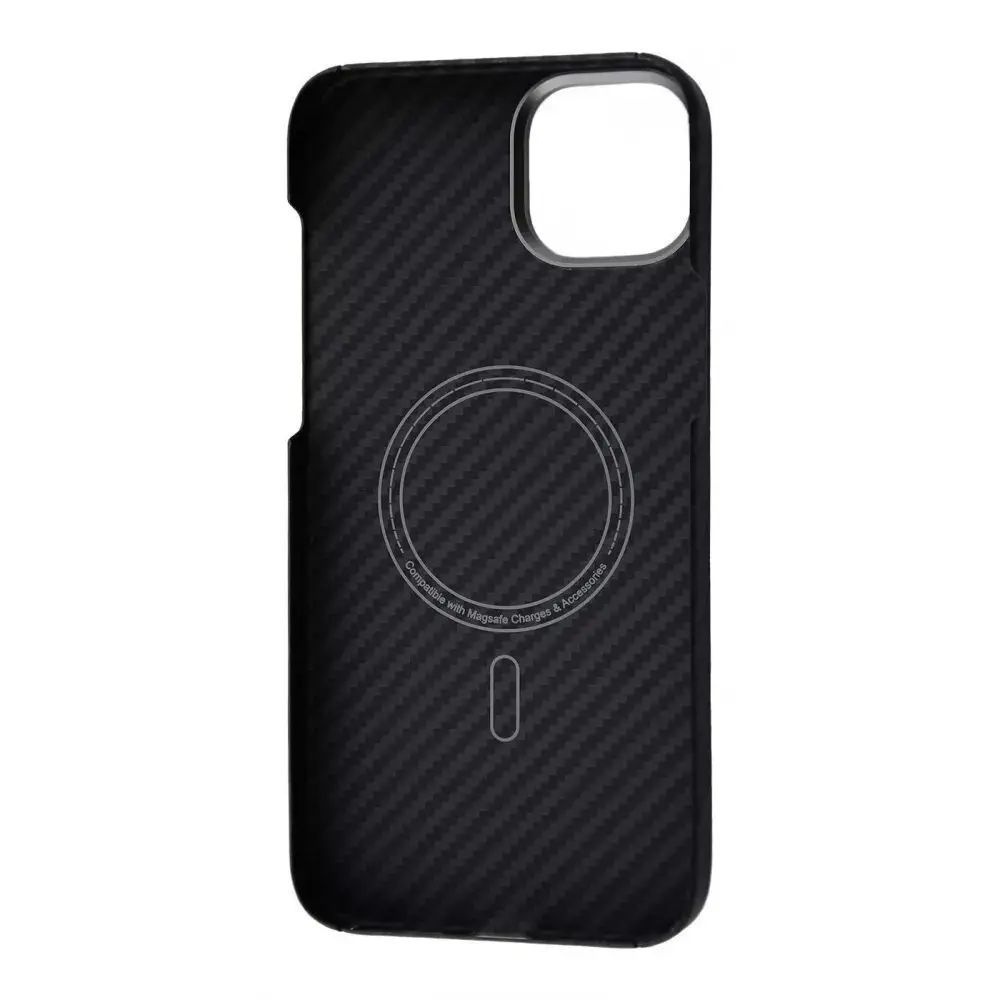 Чохол WAVE Premium Carbon Slim with MagSafe iPhone 14 Black