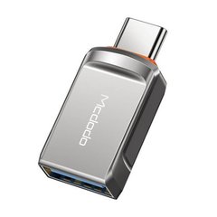 Перехідник McDodo OT-8730 USB-C to USB 3.0 Gray