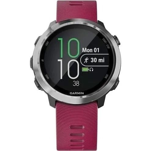 Garmin Forerunner 645 Music With Cerise Colored Band 010-01863-31