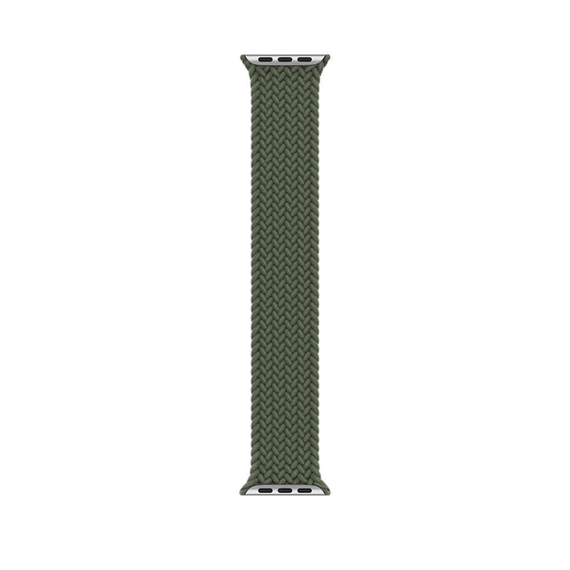 Ремешок Apple Inverness Green Braided Solo Loop -Size 10 для Watch 42/44mm MY872