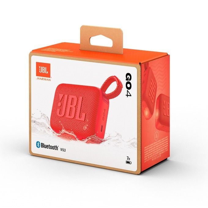 Портативна колонка JBL Go 4 Red JBLGO4RED