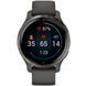 Garmin Venu 2S Slate Bezel with Graphite Case and Silicone Band 010-02429-10