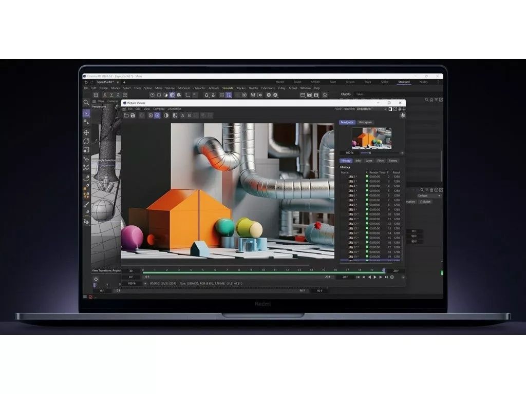 Ноутбук Xiaomi Redmi Book Pro 14 2024 Ultra7/32G/1T (JYU4598CN)
