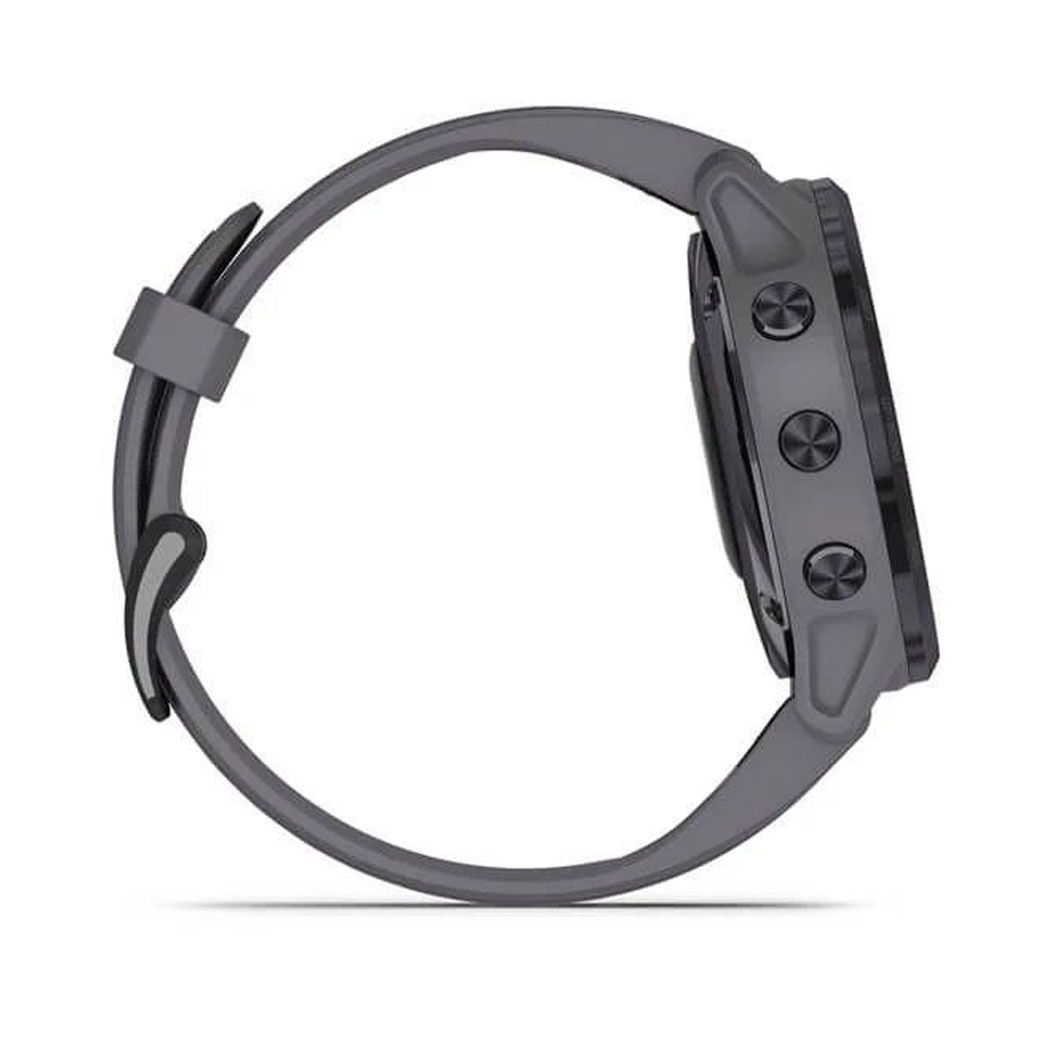 Garmin Fenix 6S Pro Solar Edition Amethyst Steel with Shale Gray Band 010-02409-15