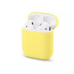 Чохол Silicone Case New for AirPods 1/2 (yellow) 27186