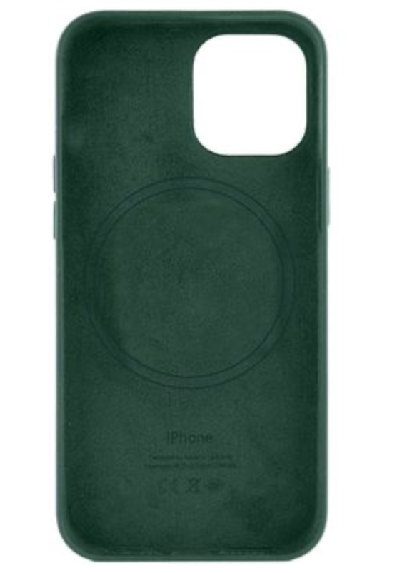 Чохол WAVE Premium Leather Edition Case with MagSafe iPhone 14 Pro (forest green) 38362