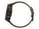 Смарт-годинник Garmin Fenix 8 Pro 51 mm AMOLED Carbon Gray DLC Leather Band (010-03199-40)