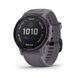 Garmin Fenix 6S Pro Solar Edition Amethyst Steel with Shale Gray Band 010-02409-15