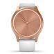 Garmin Vivomove Style Rose Gold-White Silicone 010-02240-20