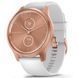Garmin Vivomove Style Rose Gold-White Silicone 010-02240-20