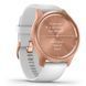 Garmin Vivomove Style Rose Gold-White Silicone 010-02240-20