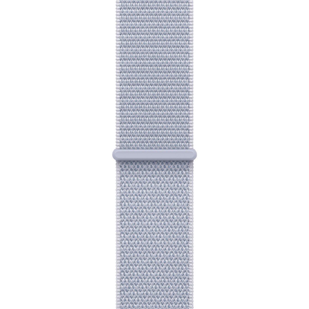 Apple Watch Series 10 42mm Silver Aluminum Case w. Blue Cloud Sport Loop (MWWD3)