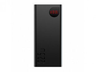 Зовнішній акумулятор (павербанк) Baseus Adaman Metal Digital Display 20000mAh 22.5W 2021 Editon Black (PPAD000101)