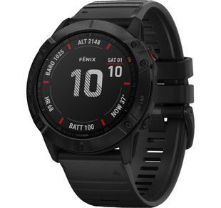 Garmin Fenix 6X Pro Black with Black Band 010-02157-01/00