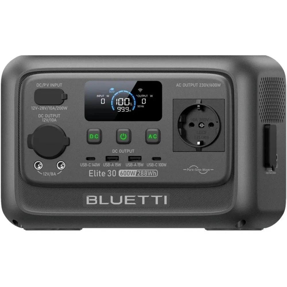 Зарядна станція BLUETTI Elite 30 V2 600W 288Wh