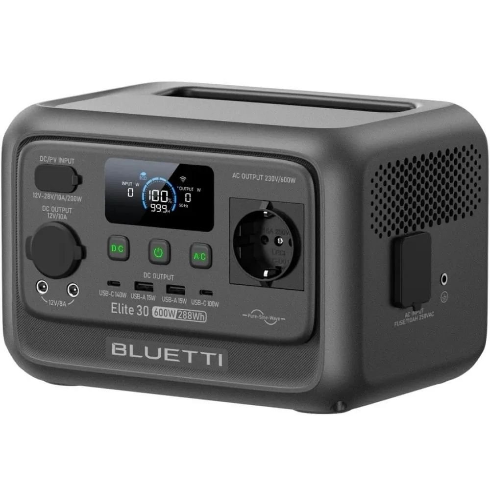Зарядна станція BLUETTI Elite 30 V2 600W 288Wh