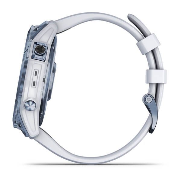 Garmin Fenix 7X Sapphire Solar M. Blue DLC Titanium Whitestone Band 010-02541-14/15