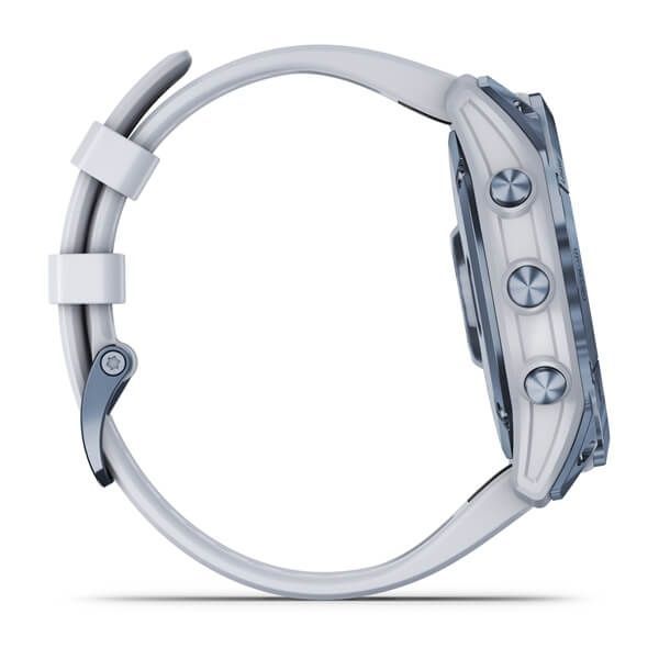 Garmin Fenix 7X Sapphire Solar M. Blue DLC Titanium Whitestone Band 010-02541-14/15