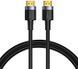 Кабель Baseus Cafule 4KHDMI Male To 4KHDMI Male 3m Black CADKLF-G01